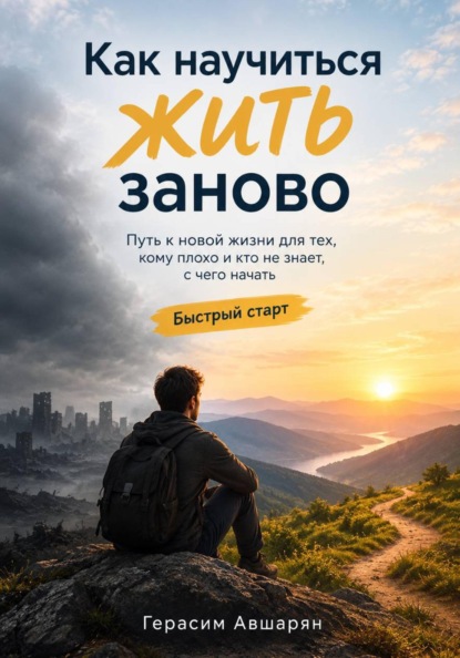 Как научиться жить заново. Быстрый старт. Путь к новой жизни для тех, кому плохо и кто не знает, с чего начать