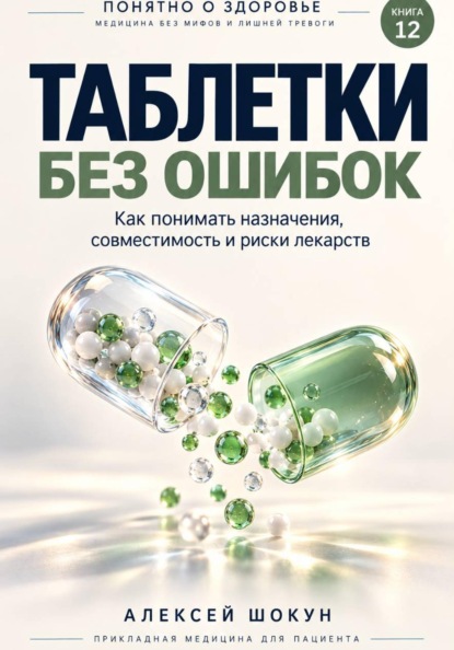 Таблетки без ошибок. Как понимать назначения, совместимость и риски лекарств