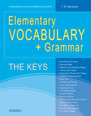 бесплатно читать книгу Elementary Vocabulary + Grammar. The Keys автора Татьяна Дроздова