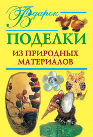 бесплатно читать книгу Поделки из природных материалов автора Наталия Дубровская
