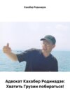 скачать книгу Адвокат Кахабер Родинадзе: Хватить Грузии побираться!